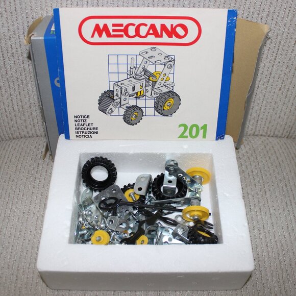 3/$77❤️incomplete? vintage MECCANO 201 Tractor With Cabin Tracteur Cabine France - Picture 3 of 8